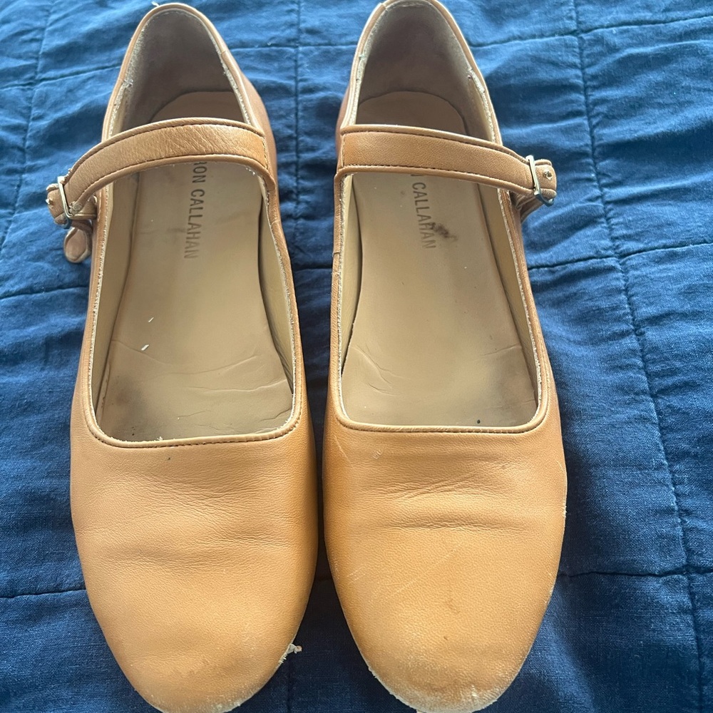 Caron Callahan Women's cognac Mary Jane Flats